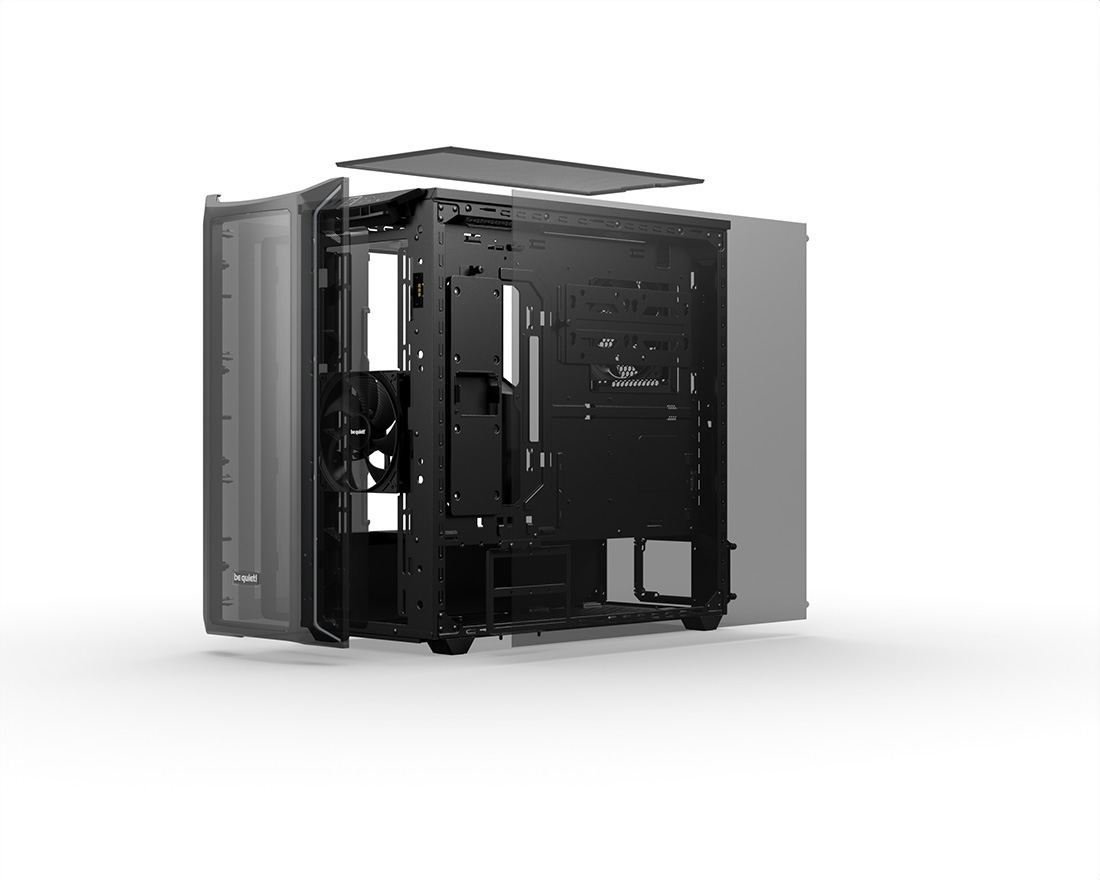 SHADOW BASE 800 DX | Black silent PC cases from be quiet!
